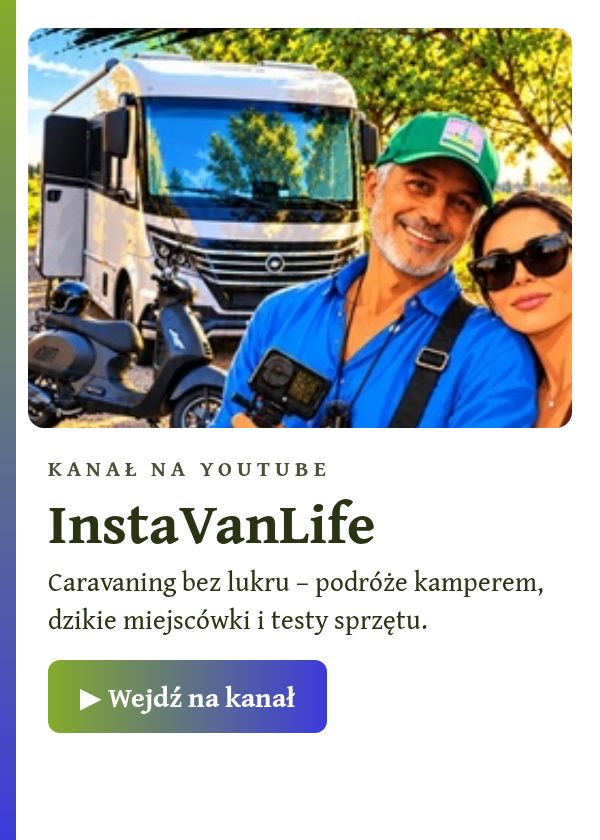 InstaVanLife – kanał o podróżach kamperem na YouTube